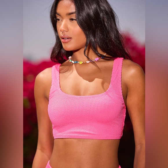 Billabong Scrunch Pink Bikini Set • PIP - Picture 3 of 16